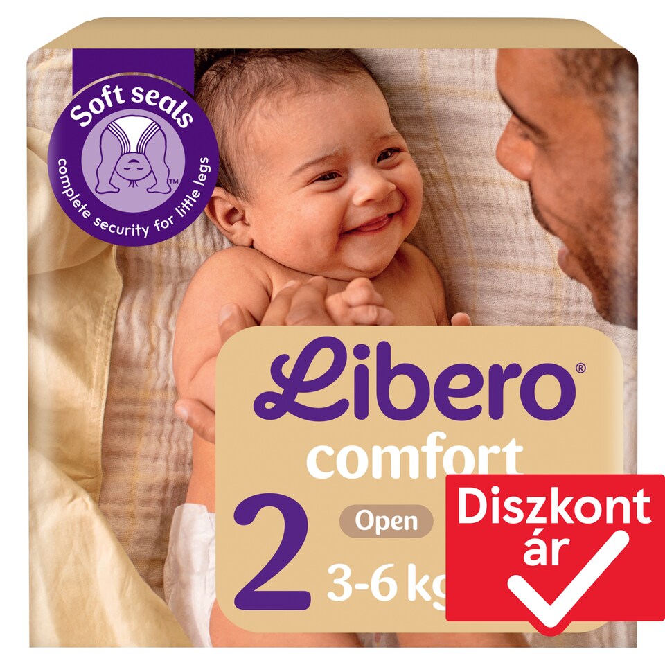Libero Comfort pelenka, méret: 2, 3-6 kg, 47 db  1. kép