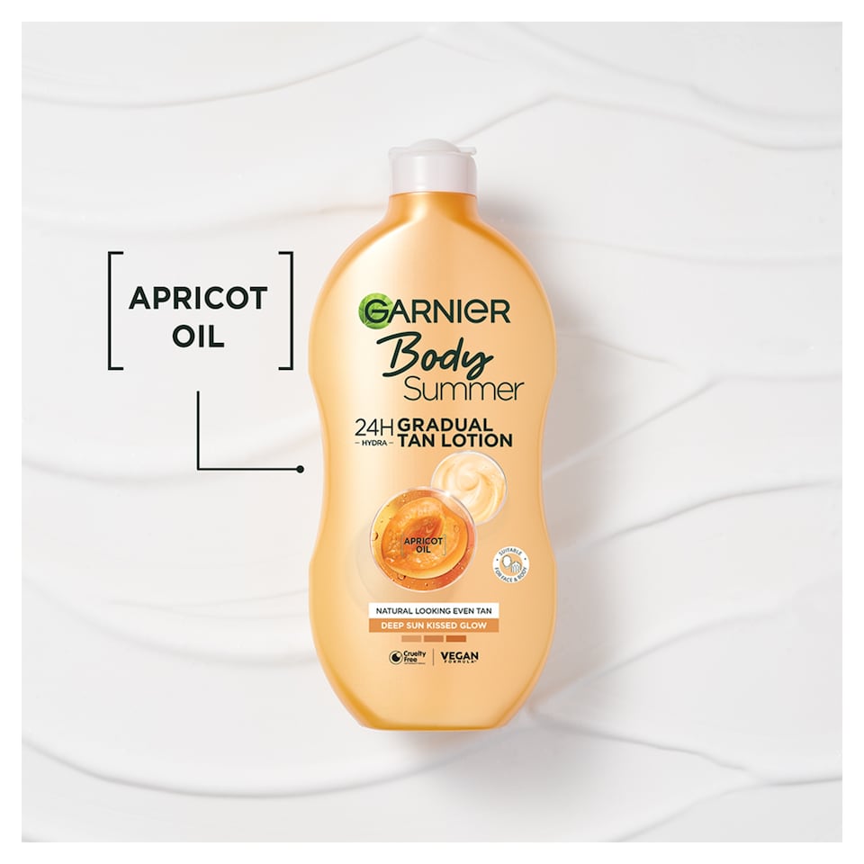 image 1 of Garnier Body Deep Gradual Tan Moisturiser 400Ml
