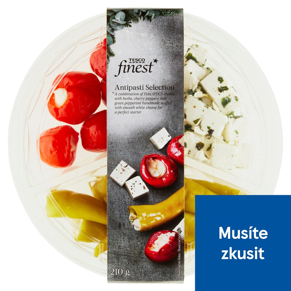 Tesco Finest Výběr předkrmů 210g