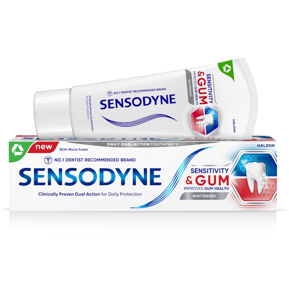 image 1 of Sensodyne Toothpaste Sensitivity & Gum Whitening 75ml