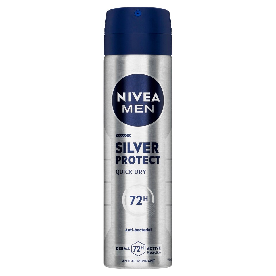 image 1 of Nivea Men Silver Protect Antiperspirant Spray 150 ml