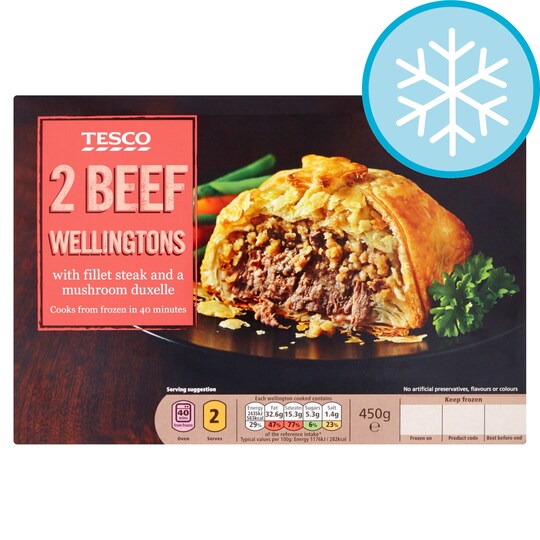 Tesco Beef Wellington 450G Tesco Groceries