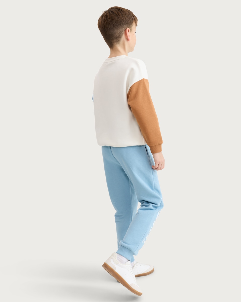 image 1 of Disney 2-Piece Cotton Rich Toy Story Sweatshirt and Joggers in Cream