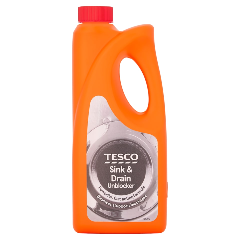 Tesco Sink & Drain Unblocker 500Ml