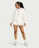 image 2 of F&F Active AFTERCLASS Ribbed Crew Neck Sweatshirt in Cream