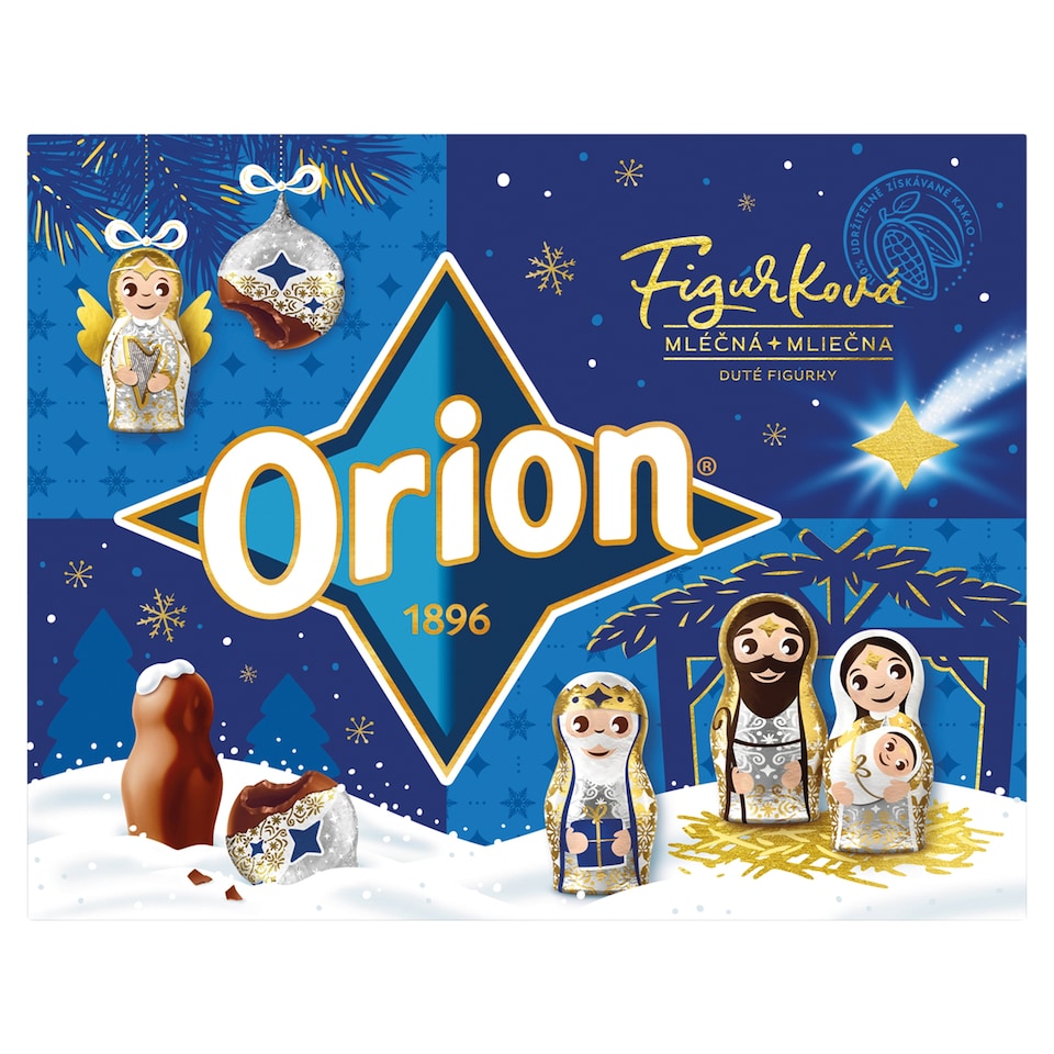 Obrázek 1 pro produkt ORION Vánoční kolekce mléčná figurková 348g