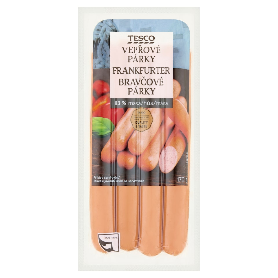 Tesco Pork Sausages 170g