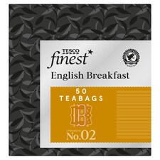 Tesco Finest English Breakfast 50 Teabags 125G