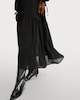 image 3 of F&F Tiered Midi Skirt in Black