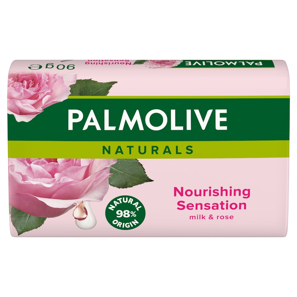 obrázok 1 z Palmolive Naturals tuhé mydlo mlieko a ruža 90g