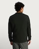 image 4 of The F&F Edit Knitted Pocket Front Zip Up Collared Jacket in Khaki