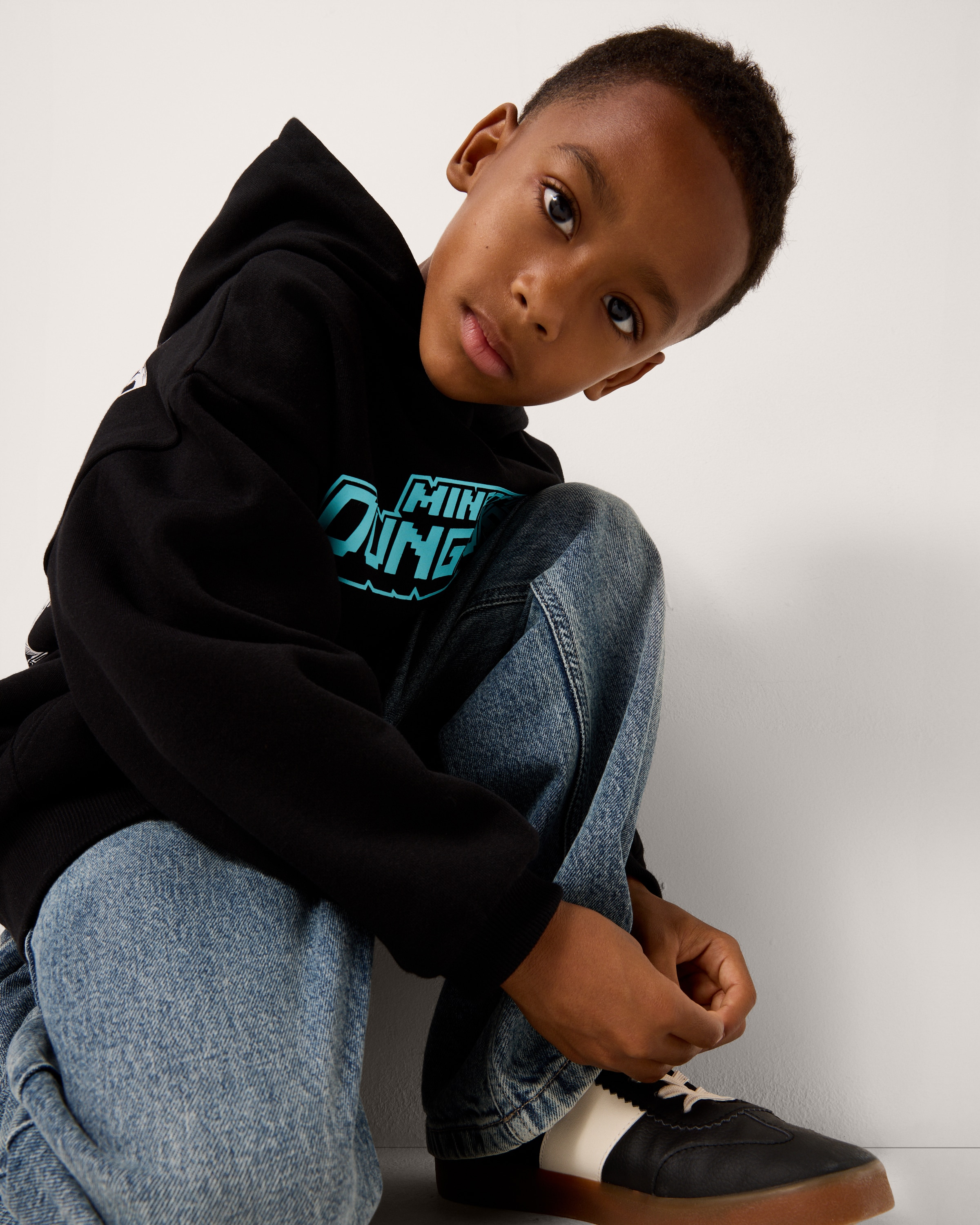 Minecraft Dungeons II Cotton Rich Hoodie in Black
