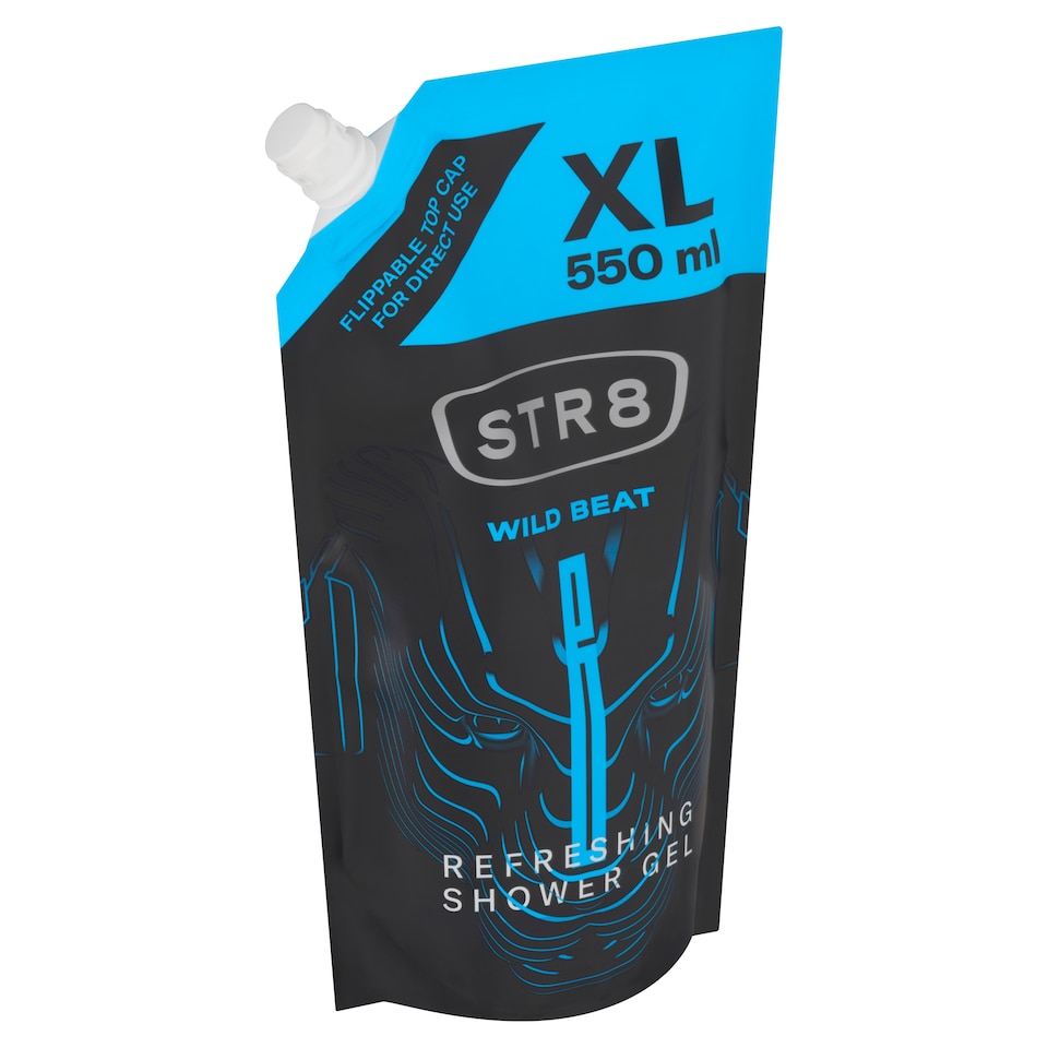 STR8 Wild Beat Refreshing Shower Gel 550ml