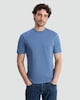 image 1 of F&F Pure Cotton Short Sleeved T-Shirt in Blue