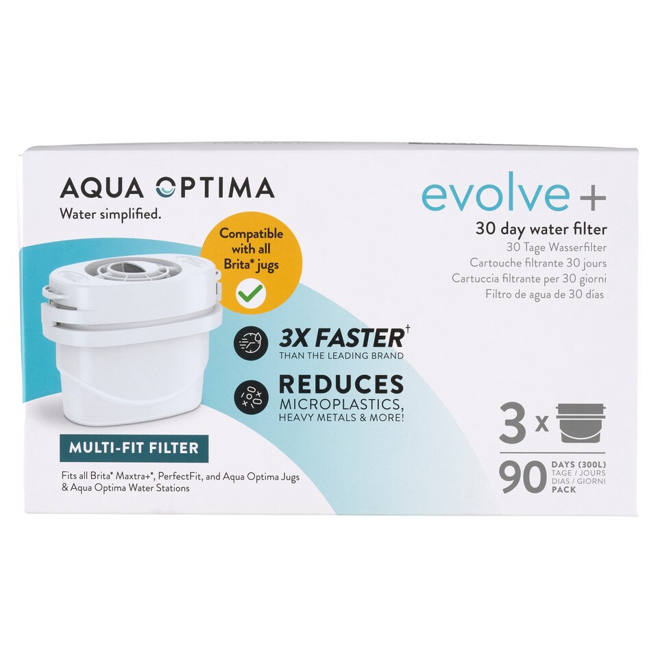 Aqua Optima Evolve+ filter na vodu 3 ks