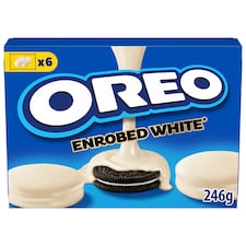 Oreo White Chocolate Covered Cookies 246G