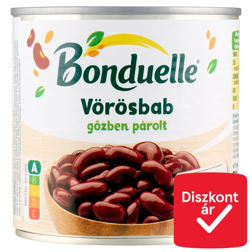 Bonduelle gőzben párolt vörösbab 310 g  1. kép
