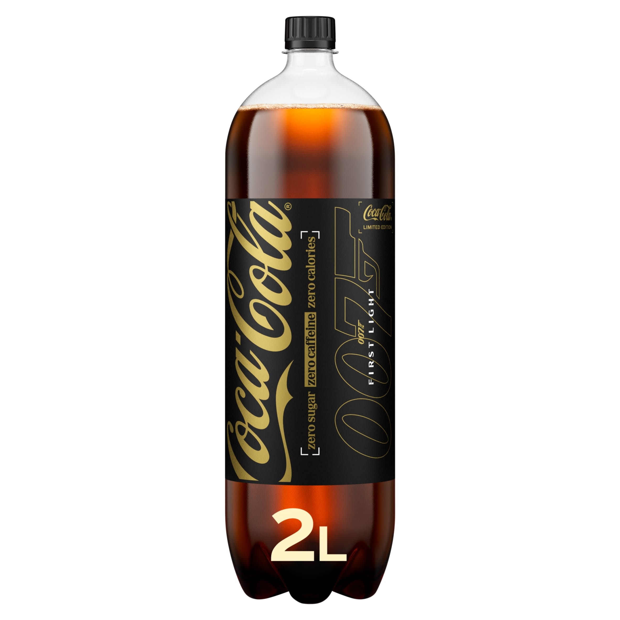 Coca-Cola Zero Sugar Zero Caffeine Soft Drink Bottle 2L