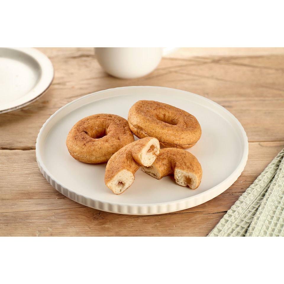 image 1 of Tesco Cinnamon Donut with Apple Filling 65g