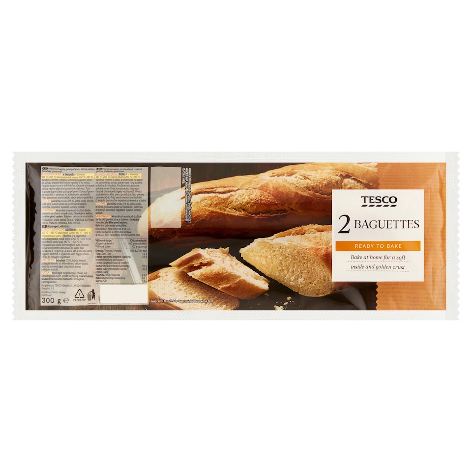 Tesco Wheat Rolls 300g