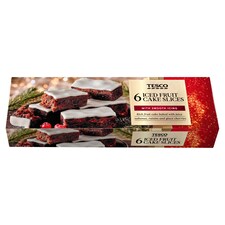 Tesco 6 Iced Fruit Cake Slices