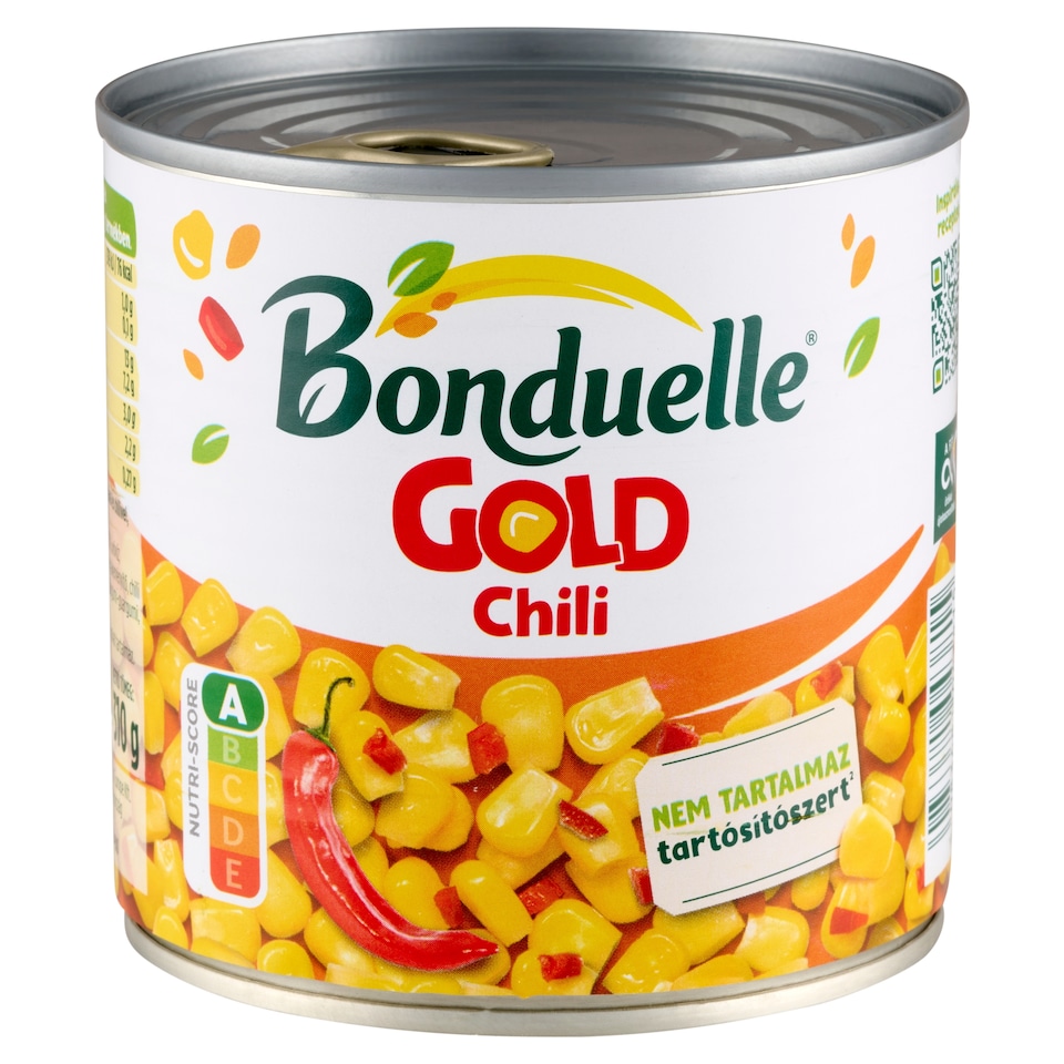Bonduelle Gold Chili morzsolt csemegekukorica paprikával és chilivel 310 g  1. kép