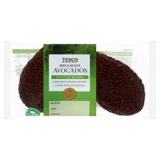 Tesco Ripe & Ready Twin Pack Avocados (C) Tesco Groceries