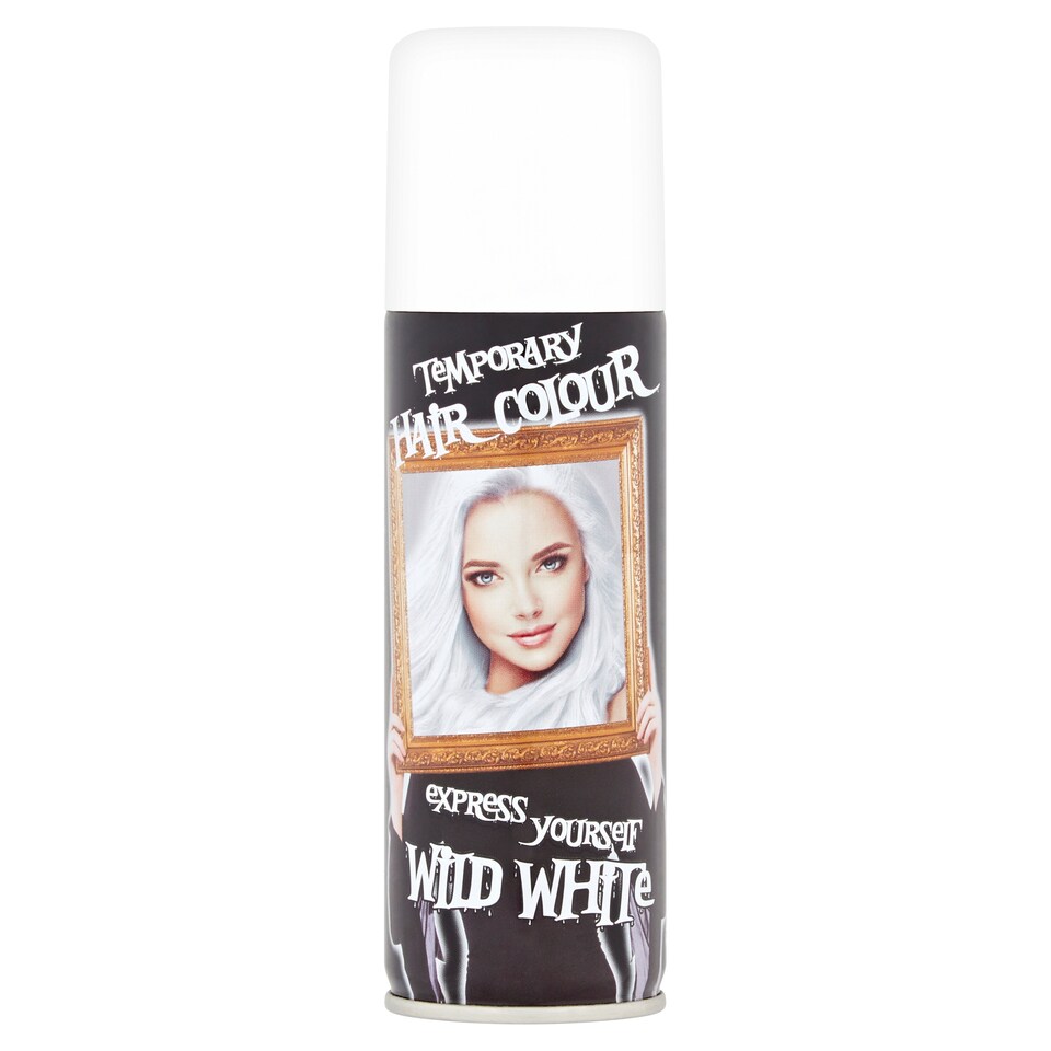White Hair Spray