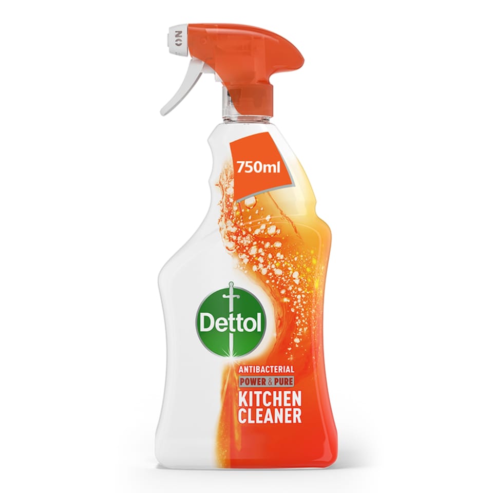 image 1 of Dettol Antibacterial Kitchen Surface Hob Cleaner Spray 750ml