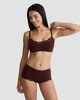image 1 of F&F 2-Pack Contour Lace Trim Short Knickers in Purple