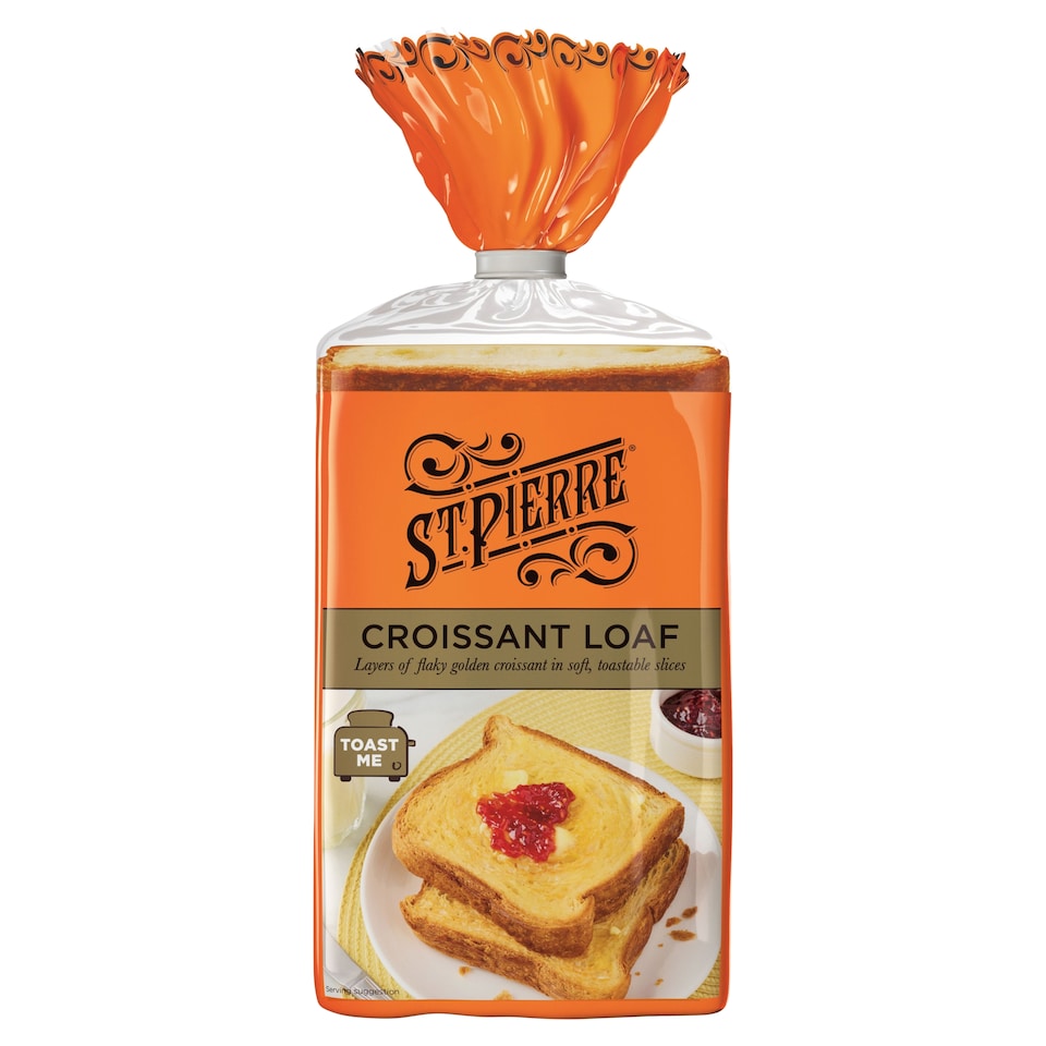 image 1 of St Pierre Croissant Loaf 380g