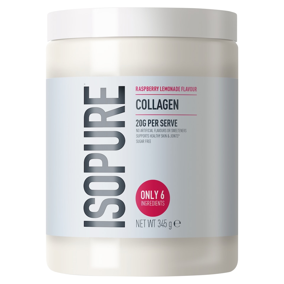 image 1 of Isopure Collagen Raspberry Lemonade 345g