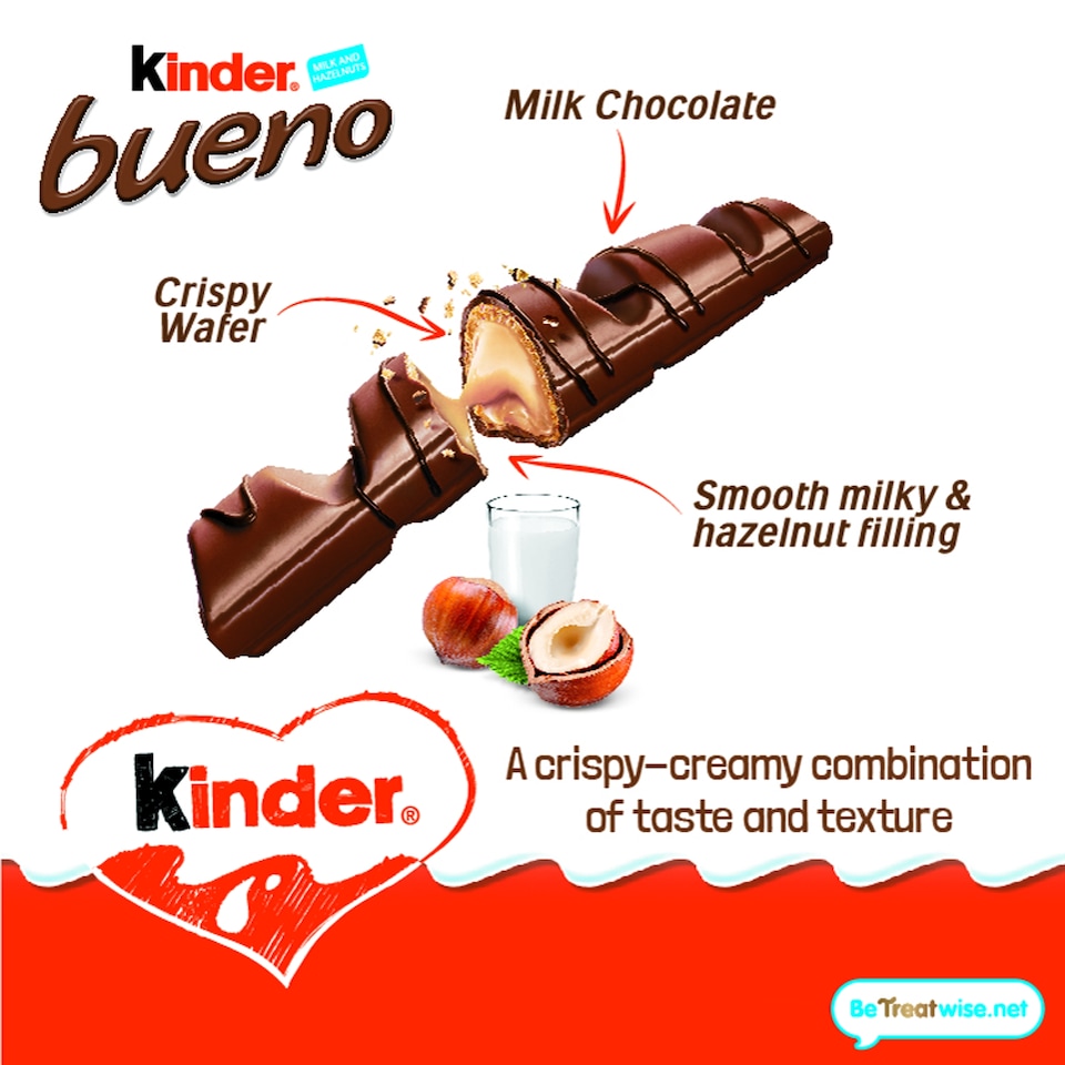 image 1 of Kinder Bueno Bar 43G