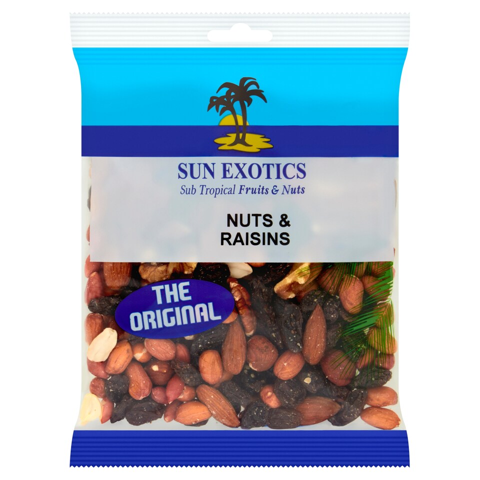 Sun Exotics Mixed Nuts And Raisins 200G