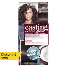 L'Oréal Paris Casting Creme Gloss, semipermanentná farba 410 ĽADOVÁ ČOKOLÁDA, 48 +72 +60 ml