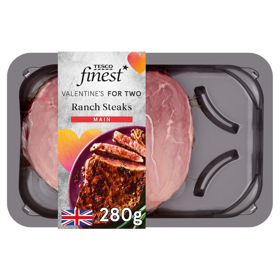Tesco Finest Ranch Steaks 280G