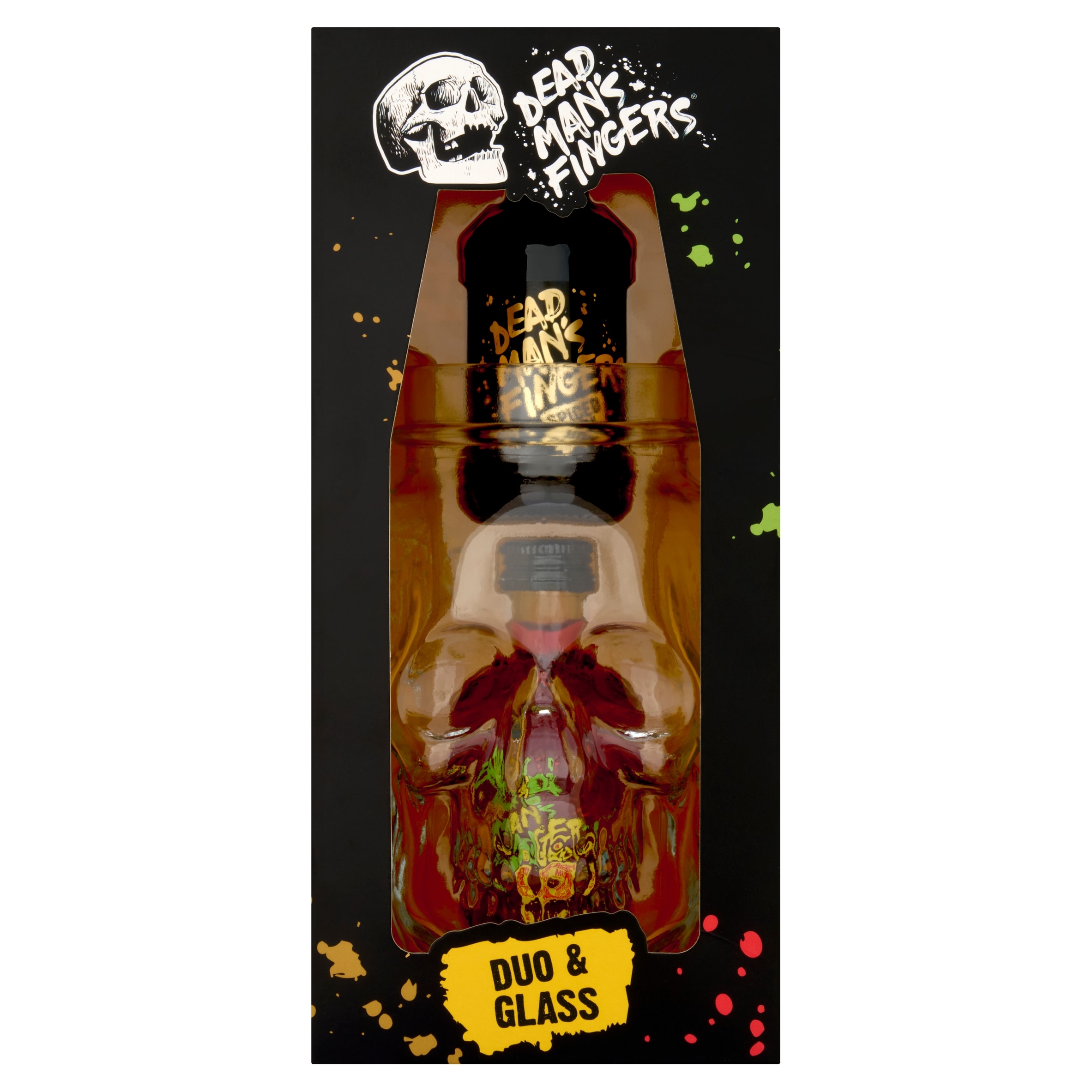 Dead Man's Fingers 2 x 5cl Duo and Glass