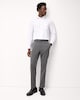 image 2 of F&F Regular Fit Textured Formal Shirt in White