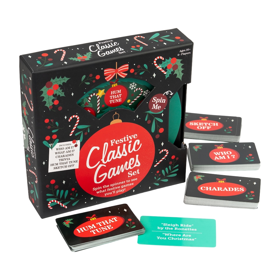 image 1 of Festive Classic Games Christmas Gift