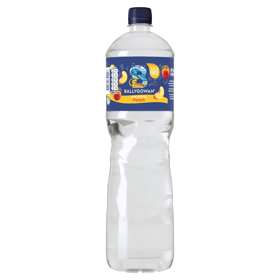 Ballygowan Peach Sugar Free Flavoured Still Water 1.5L