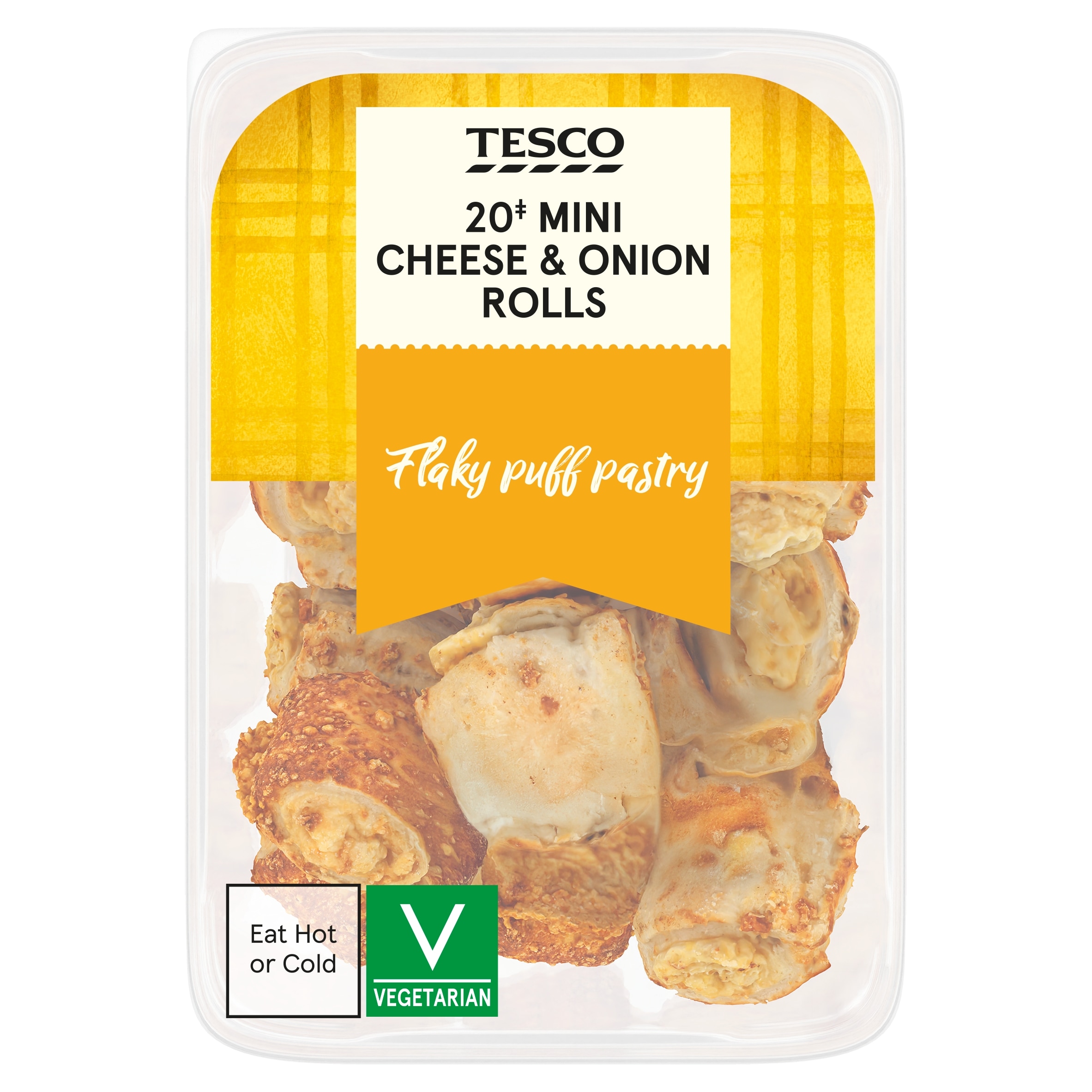 Tesco Mini Cheese & Onion Rolls 220g