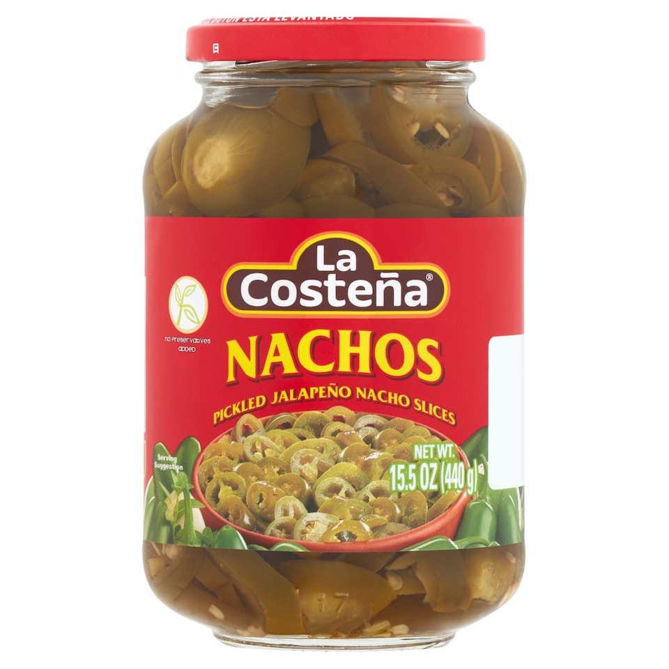 La Costena Nachos Pickled Jalapeno Peppers 440G