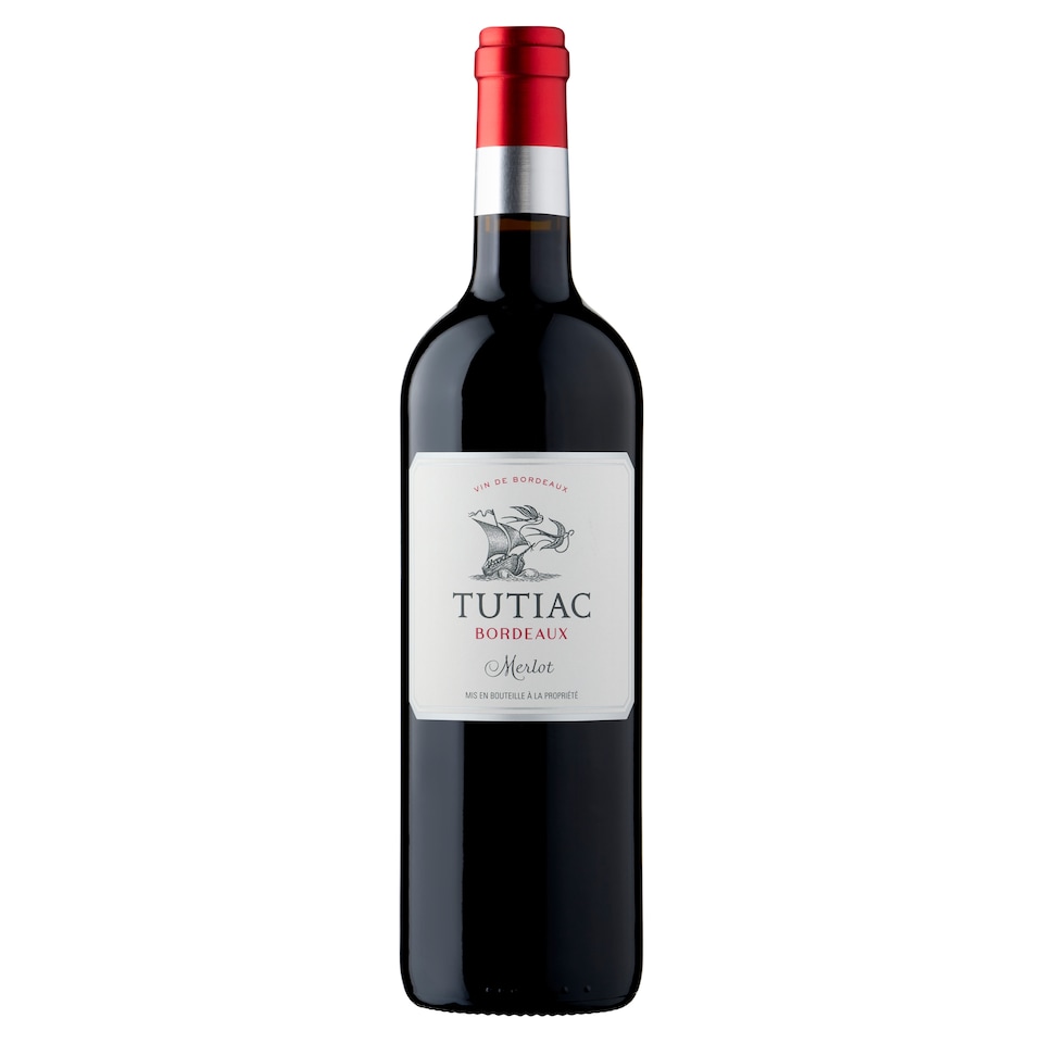 image 1 of Tutiac Bordeaux Merlot Wine 75cl