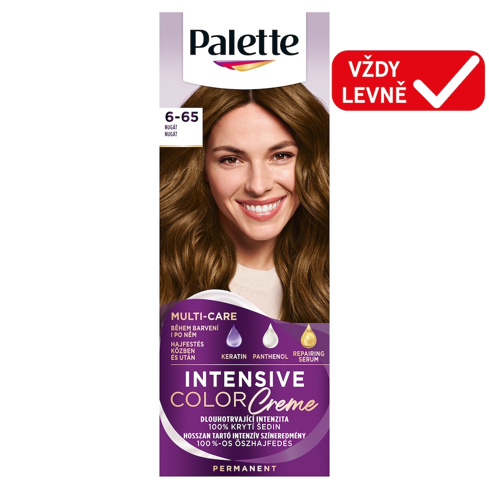 image 1 of Palette Intensive Color Creme Hair Color Nougat 6-65