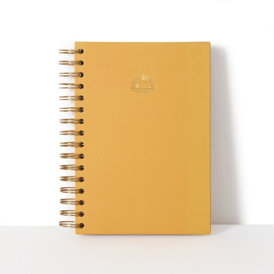 image 1 of Paperchase Icons A5 Sunshine Notebook