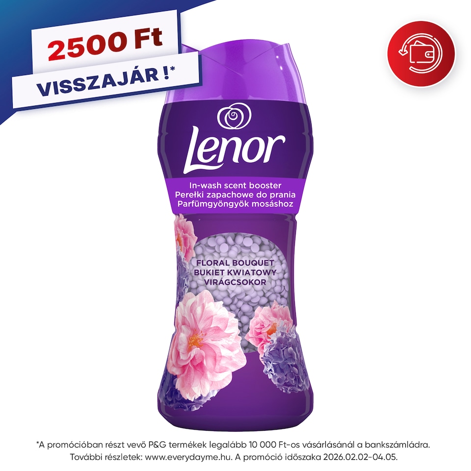 Lenor Parfümgyöngyök 195gFloral Bouquet  1. kép