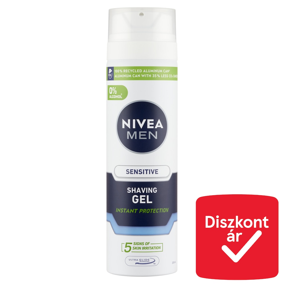 image 1 of NIVEA MEN Sensitive Shaving Gel 200 ml