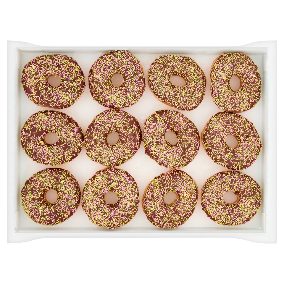 Tesco Easter Ring Doughnuts 12 Pack