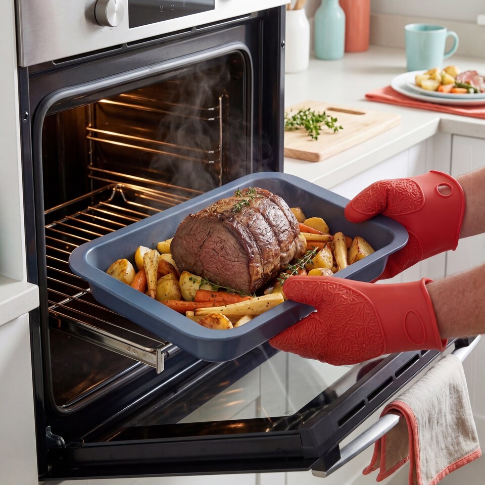image 1 of Progress Mellow Oven Roaster Tray