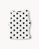 image 5 of F&F Polyamide Polka Dot Vest in Multi White